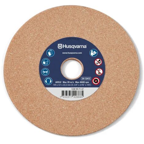Disque affûteur de chaîne .325" 3/8 Husqvarna piko 145 mm x 3,2 mm x 22,2 mm
