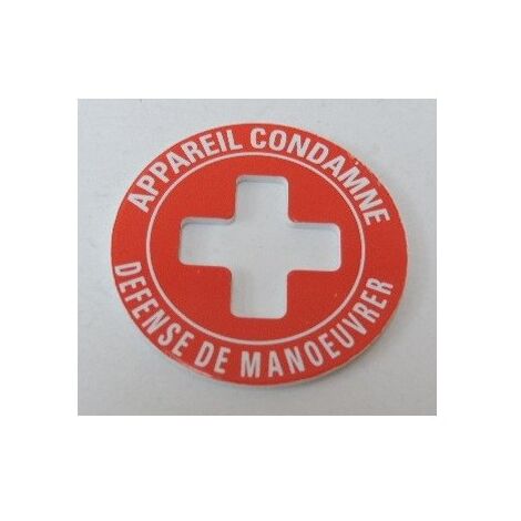 Disque appareil condamne pour CATU AP-4692