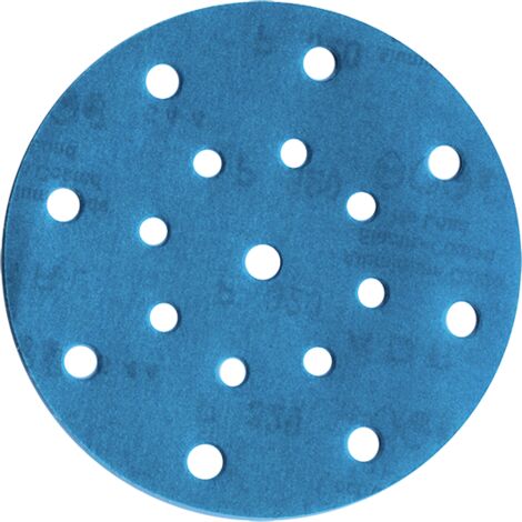 DISQUE AUTO-AGRIP. 8 TROUS D125 GR220 STEARATE
