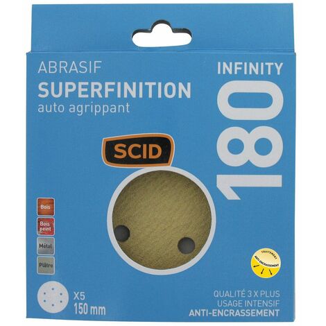 Disque Auto-agrippant ø 150 Mm 6 Trous  180 5