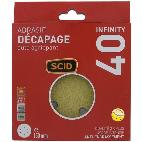 Disque Auto-agrippant ø 150 Mm 6 Trous  40 5