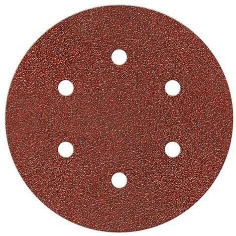 Disque Auto-agrippant ø 150 Mm 6 Trous  40 X 4 / 80 X 4 / 120 X 2 10