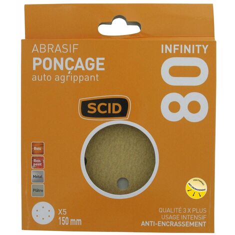 Disque Auto-agrippant ø 150 Mm 6 Trous  80 5