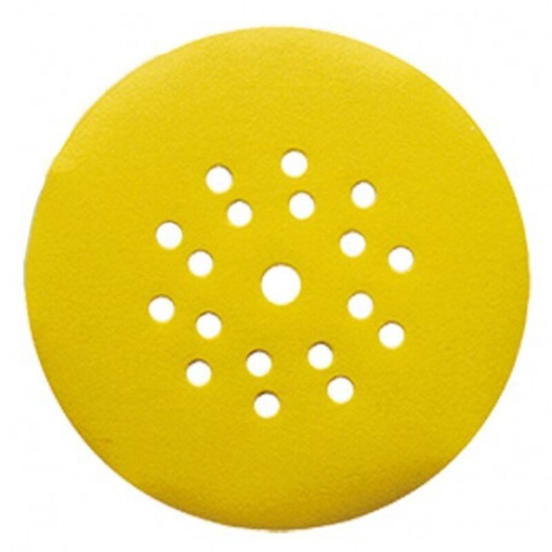 Leman - Disco di finitura per pareti/soffitti Classic ø 225 Grain 120 Perforato 18+1 Confezione da 5