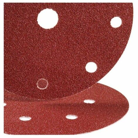 Disque Auto Agrippant Vc 153 Velours Diam  125 - 8 Tr- Gr 220 Bte 100