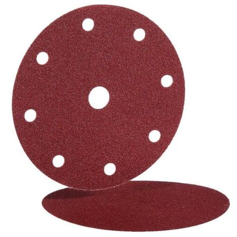 Disque Auto Agrippant Vc 153 Velours Diam  150 8 Tr Grain 220 Boite 100