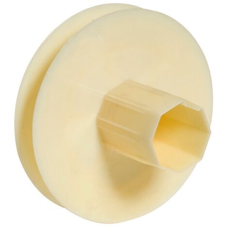 Disque aveugle en plastique Piquet métallique 120x40 mm. ruban de 18 mm.