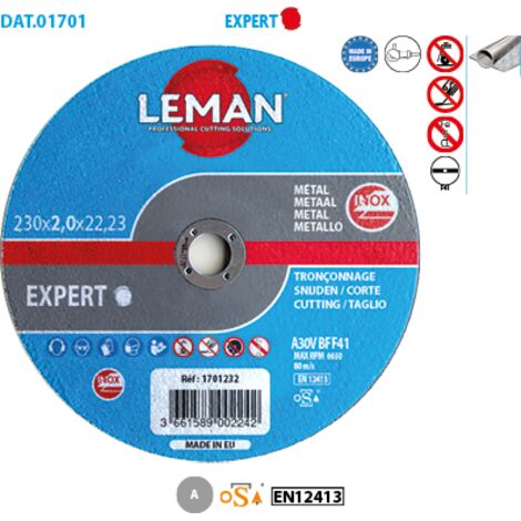 Disque bakélite inox - Diametre : 115 - REFLEX