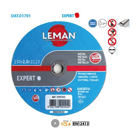 Disque bakélite inox - Diametre : 125 - REFLEX