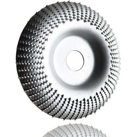 Disque Bois Meuleuse 110 mm,Disque Meuleuse Bois pour le Meulage Grossier des Matériaux, Disque Sculpture Bois Adapté pour 115 mm-125 mmMeuleuse D'angle