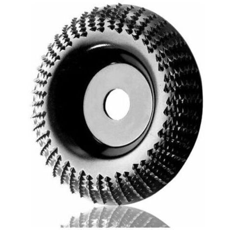 Disque Bois Meuleuse 115 mm,Disque Meuleuse Bois pour le Meulage Grossier des Matériaux, Disque Sculpture Bois Adapté pour 115 mm-125 mmMeuleuse D'angle