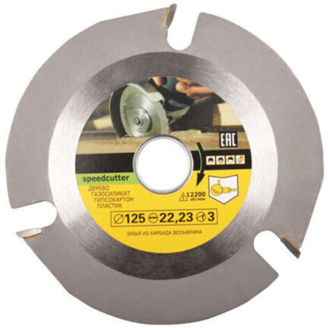 Disque Bois Meuleuse 125 mm - Disque a Tronconner le Bois - Disque à Sculpter pour Meuleuse d'Angle