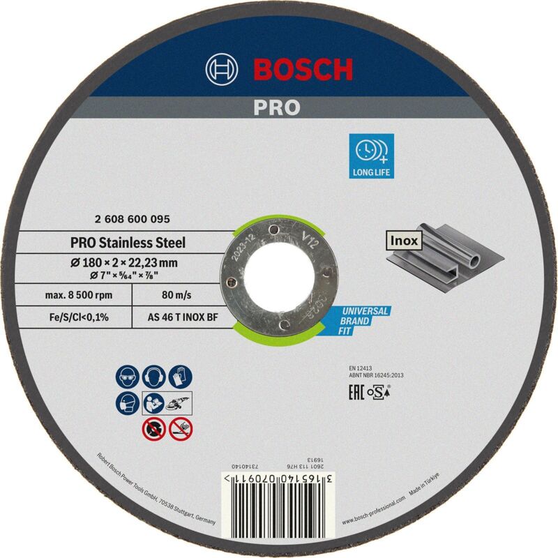 BOSCH Disque à tronçonner Expert pour Inox Ø180 mm - vue 3