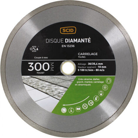Disque Carreleur Milieu De Gamme 300 30/25,4