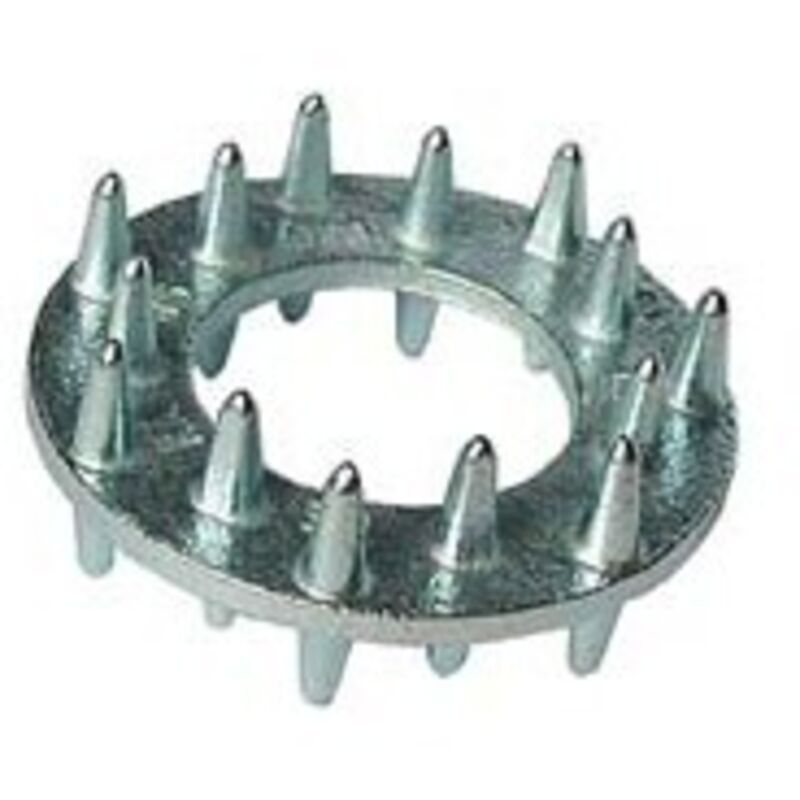 Disque connecteur bois en 912 (din 1052) double face 80 zn (Par 25)