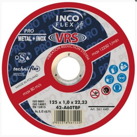 DISQUE CONVEXE T27 2301,922 A36TBF-VRS - T27 2301,9V