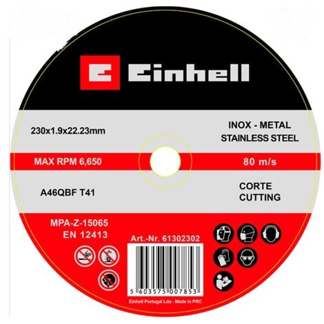 Lot 50 Disques à Tronçonner 115mm Métal INOX - Disque Coupe 1,2mm Pour Meuleuse D'Angle SALI