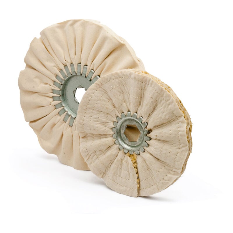 Fervi - Disque coton ventile 200 x 20 mm pour touret a meuler