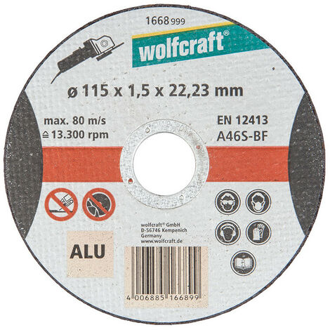 Disque Coupe Alu 115mm Coupe Rapide Et Précise Aluminium - Générique