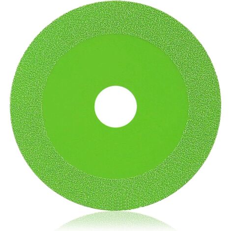 Disque Coupe Verre, Disque Diamant 125 Carrelage, Ø 22.23 mm Disque Carrelage pour Bouteille, Porcelaine, Jade, Granit, Verre