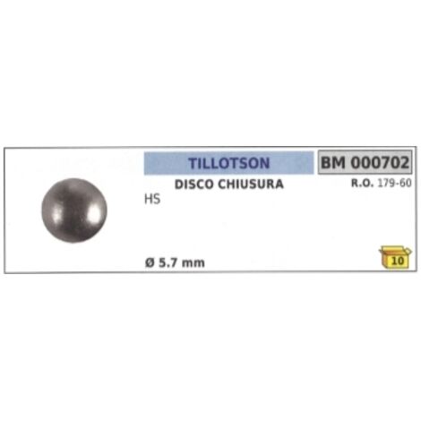 Disque de blocage TILLOTSON tronçonneuse HS Ø  extérieur 5,7 mm 179-60