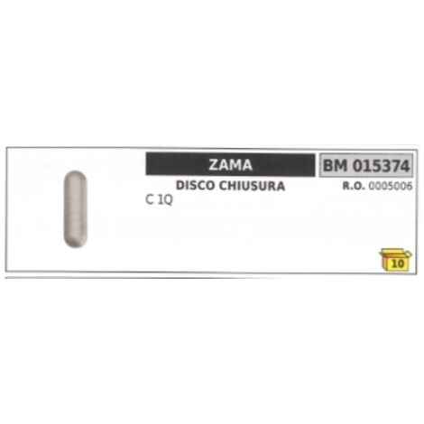 Disque de blocage ZAMA tronçonneuse C 1Q 0005006