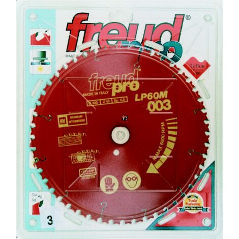 Disque de bois Widia Freud Scie A  onglet et scie circulaire 250 mm x