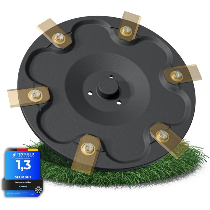 Disque de coupe à 6 lames compatible avec les tondeuses robotisées Segway Navimow i105E, i108E et i110n - Disque de coupe haut de gamme en plastique