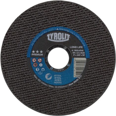 Disque de coupe acier A46S-BFKA 115x1,6mm Tyrolit