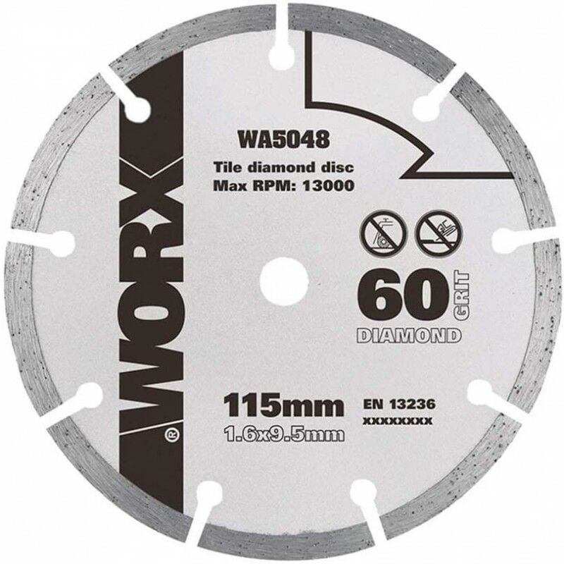 Worx - Disque à tronçonner diamant Wa5048