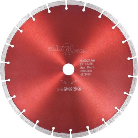 Disque de coupe diamanté Acier 300 mm