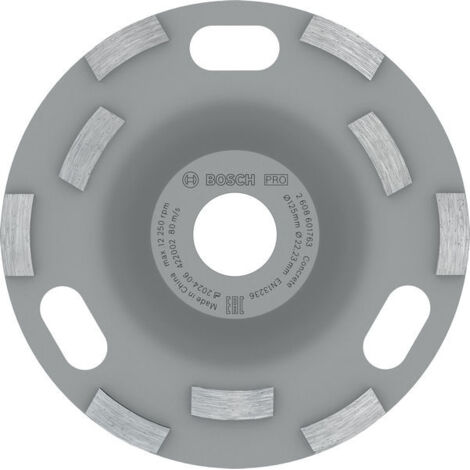 Disque Segmenté Bosch X-LOCK 125mm - Pour Meulage Métal - Enlèvement Matière Rapide - Grain Aluminium Zircon
