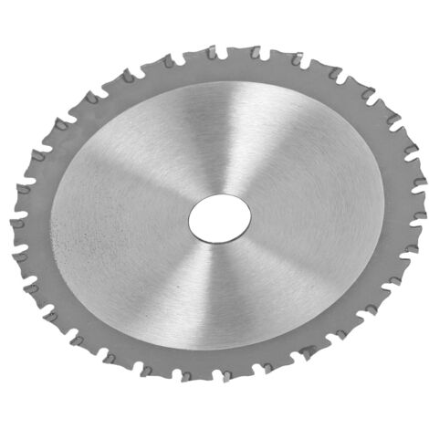 Disque de coupe métal pour scie circulaire, lame 136 mm 30 dents, outil professionnel pour bricolage et construction.