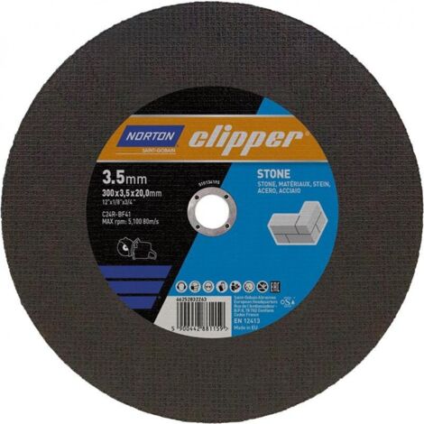Disque de coupe pierre C24R-300x35x20mm