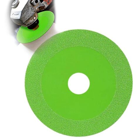 Disque de coupe pour verre, lame de scie ultra-mince pour la découpe du verre, du jade et du cristal.