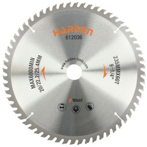 Disque de Cutting Harden Wood Ø 235 x 25.4 mm (Ref. No. : S6502786)