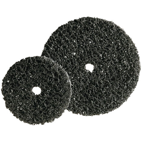Disque de décapage Ø 150 mm 5350 tr/mn, Degré de finesse : extra-grossier, Couleur noir
