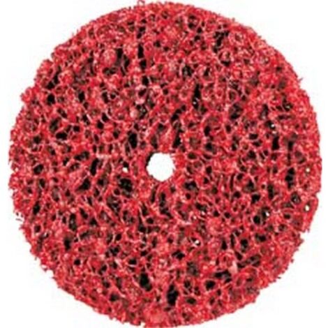 Disque de décapage Ø 150 mm 5350 tr/mn, Degré de finesse : extra-grossier, Couleur rouge