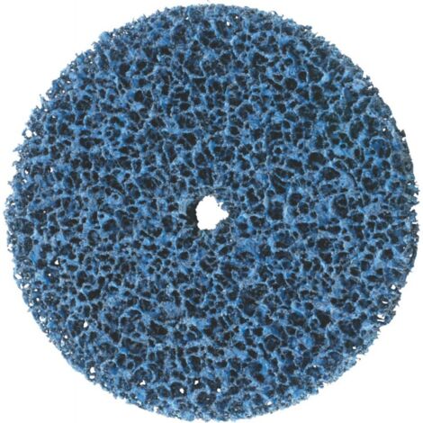 Disque de décapage (flexible) XT-DC/CG-DC, Degré de finesse : extra-grossier, Ø 150 mm, Vitesse maxi. 4000 tr/mn, Couleur : bleu