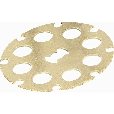 Disque de Découpe en Carbure SpeedClic - Disque à Tronçonner pour les Bois et le PVC, Diamètre 38mm, Accessoires SpeedClic pour Outils Rotatifs Multifonctions,Superma,or