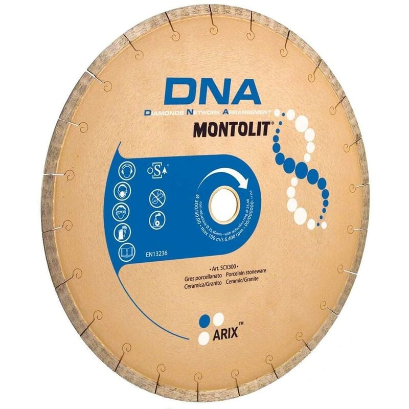 Montolit - disque de diamant 350 mm pour GRŽêS VITRIFIŽë CŽëRAMIQUE granit dna SCX350