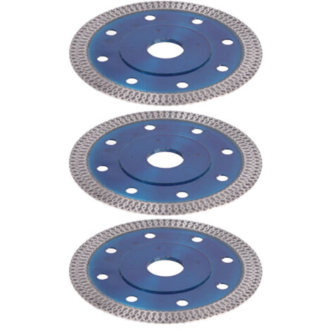 Disque de Diamant 3PCS - Lame de Scie pour Carrelage Céramique Porcelaine Marbre - 105x10x20mm - Haute Précision et Durabilité
