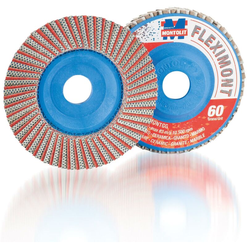 Disque de diamant lamellaire grain 60 Ø115MM Montolit fleximontgg