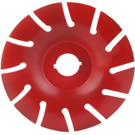 Disque de Formage en Acier Inoxydable 125mm 12 Dents pour Sculpture sur Bois avec Meuleuse d'Angle