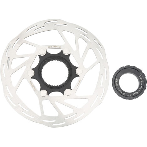 Disque de frein de VTT 140 mm en acier inoxydable, disque creux Centerlock pour vélo de route
