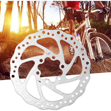 Disque de Frein en Acier Inoxydable pour VTT - Plaquettes de Frein Compatibles (140mm)