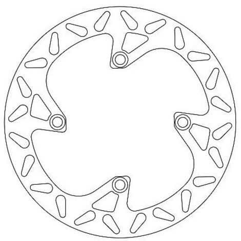 Disque de frein fixe