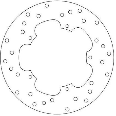 Disque de Frein Fixe GILERA - Homologué TÜV