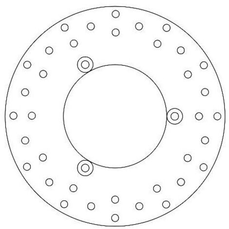 Disque de Frein Fixe YAMAHA - Homologué TÜV