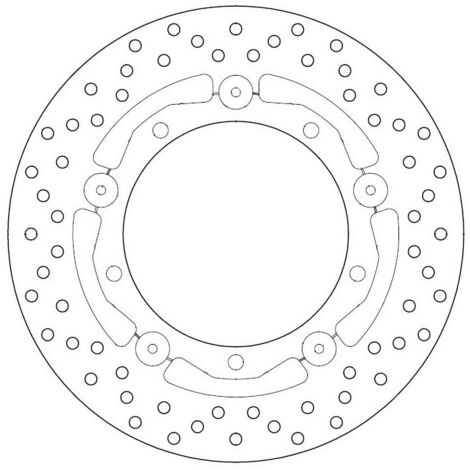 Disque de frein Flottant Ø267x150x132 NbTrou5xØ9
